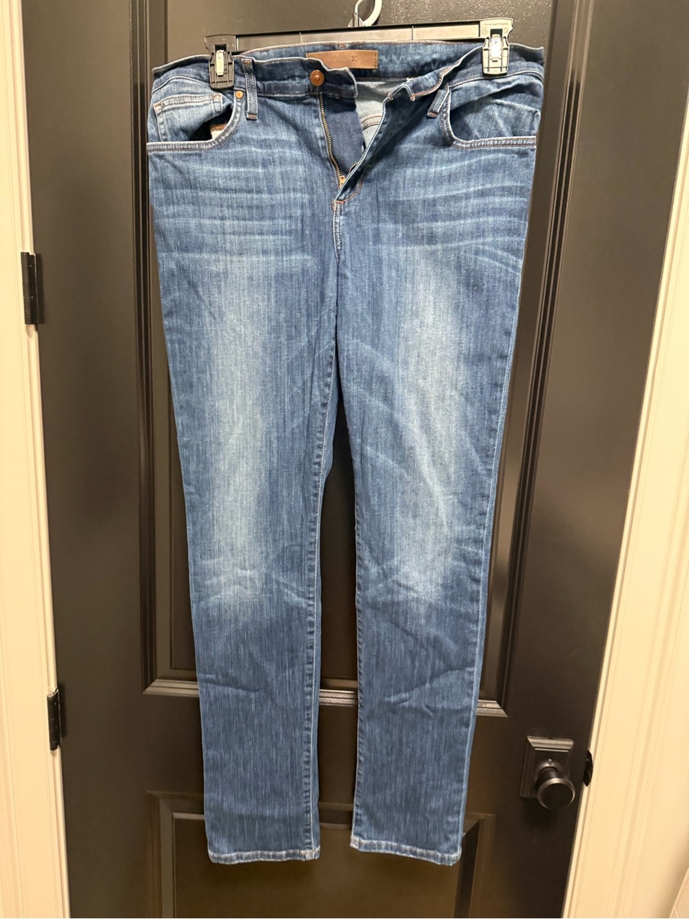 Joe's Jeans Straight Leg Mid Blue mens Jeans